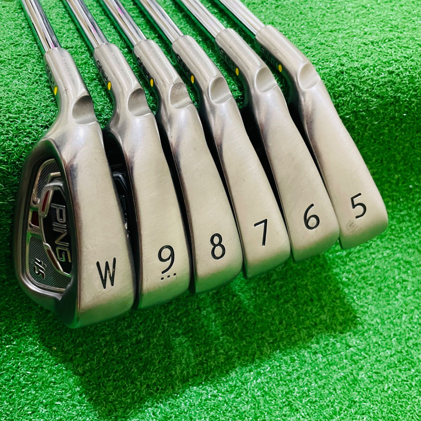 9139 PING i15 ピン レフティ 左利き アイアン6本セット 9139 PING i15 ピン レフティ 左利き アイアン6本セット 5.6.7.8.9.W