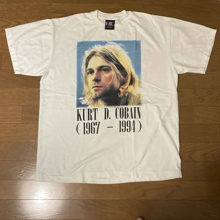未着用 Kurt D.Cobain カートコバーン NIRVANA Tシャツ ニルヴァーナ 