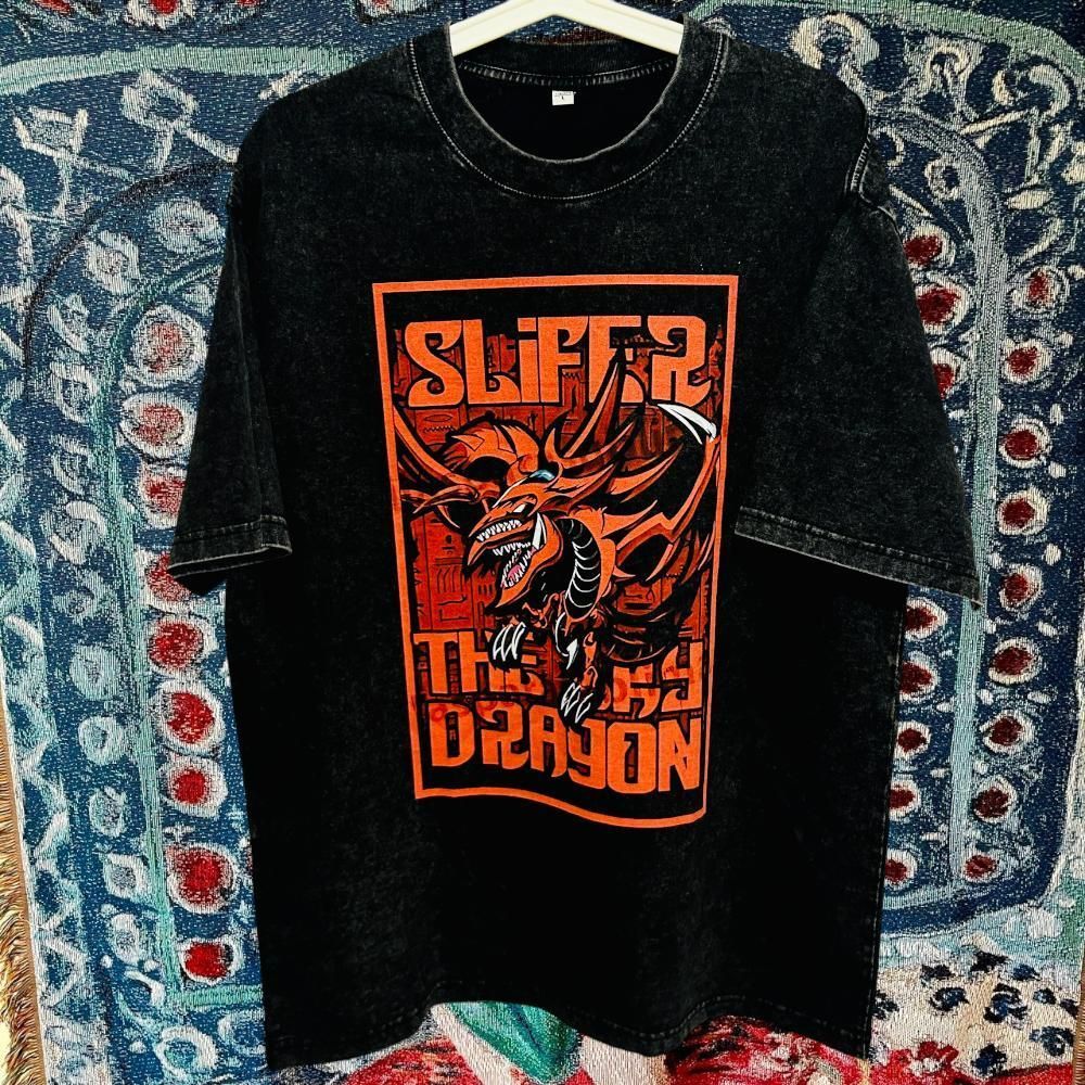 季節のおすすめ商品 遊戯王カード 4 Tシャツ 半袖 ビンテージ加工 新品未使用 グレー 遊戯王OCG デュエルモンスターズ