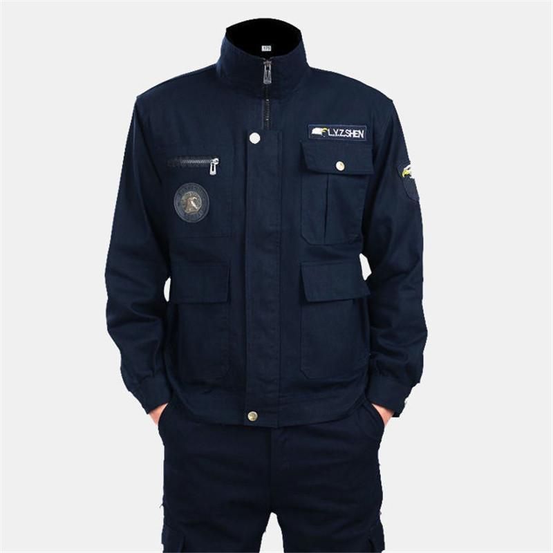 未使用ジャケット&デモパン上下セット 作業服 上下セット 長袖 作業着 ブルゾン パンツ ジャケット