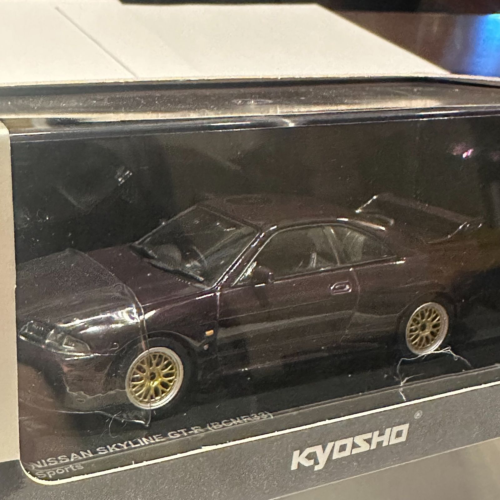 No.03344MP NISSAN SKYLINE GT-R (BCNR33) 色:MIDNIGHT PURPLE No.03344MP NISSAN SKYLINE GT-R (BCNR33) 色:MIDNIGHT PURPLE