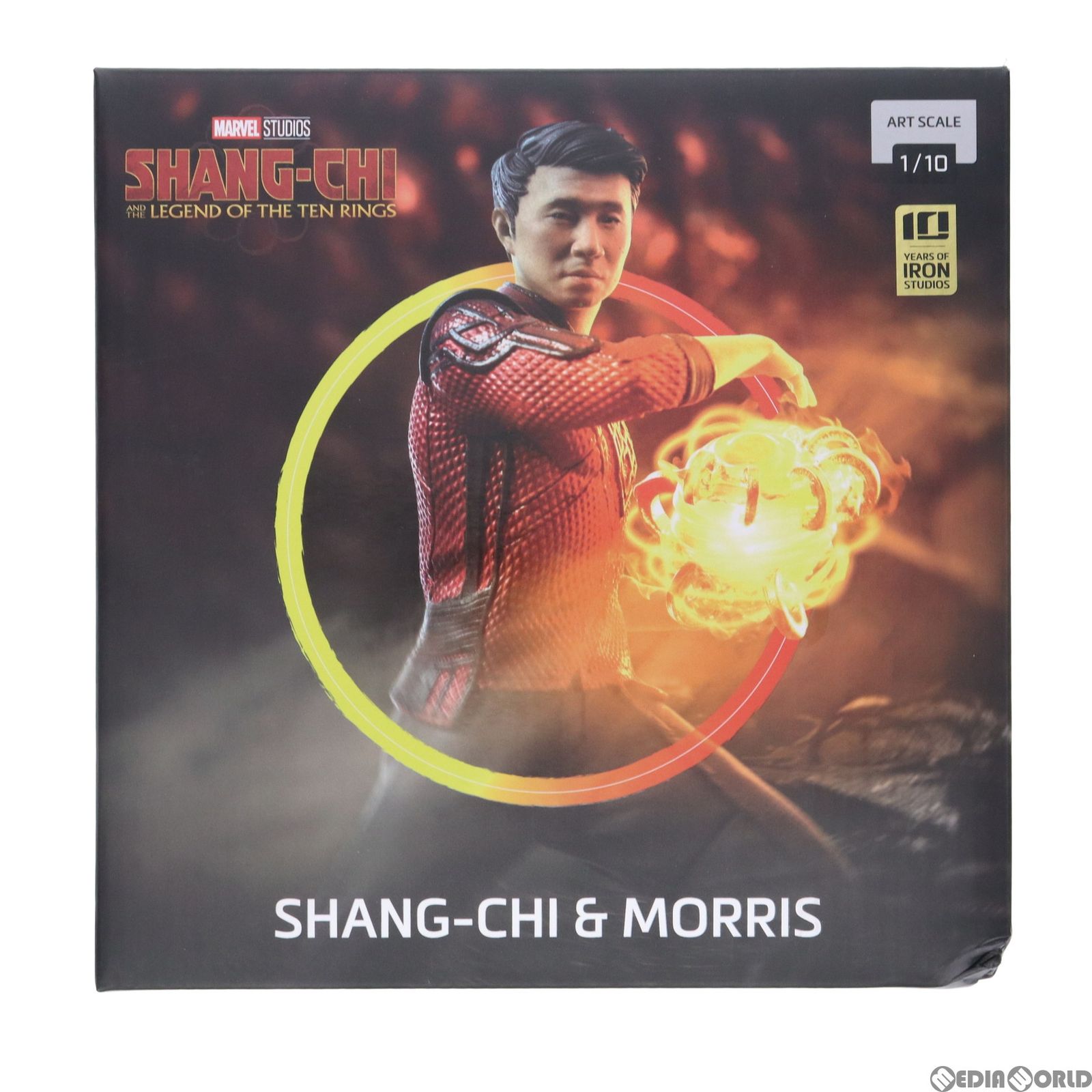 バトルジオラマ・シリーズ シャン・チー&amp;モーリス シャン・チー/テン・リングスの伝説 1/10 スタチュー 完成品 フィギュア アイアンスタジオ/ホットトイズ アイアン・スタジオ スタチュー】「バトルジオラマ・シリーズ