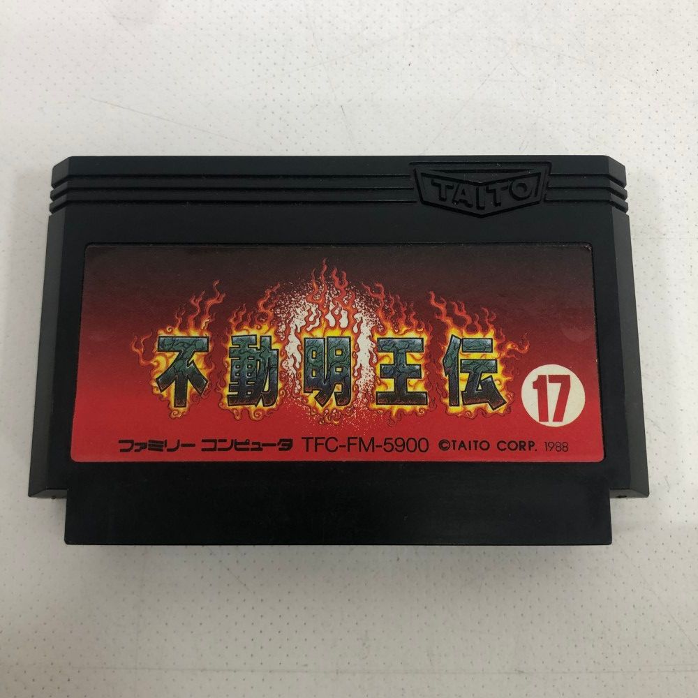 ファミコンソフト 07w50474 不動明王伝FC ファミコン ソフト TAITO タイトー