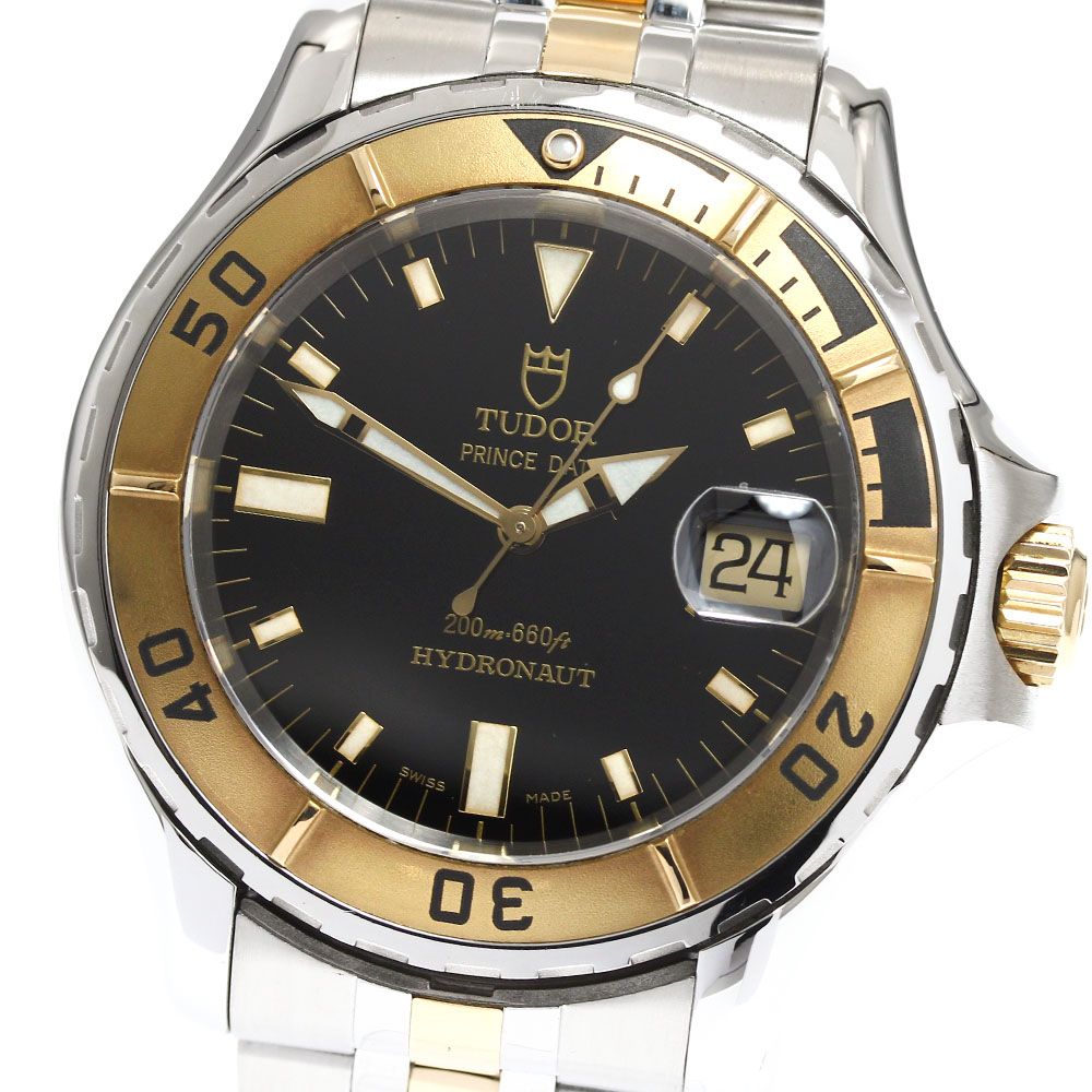 チュードル TUDOR 89193P プリンス デイト ハイドロノート 自動巻き メンズ _909045