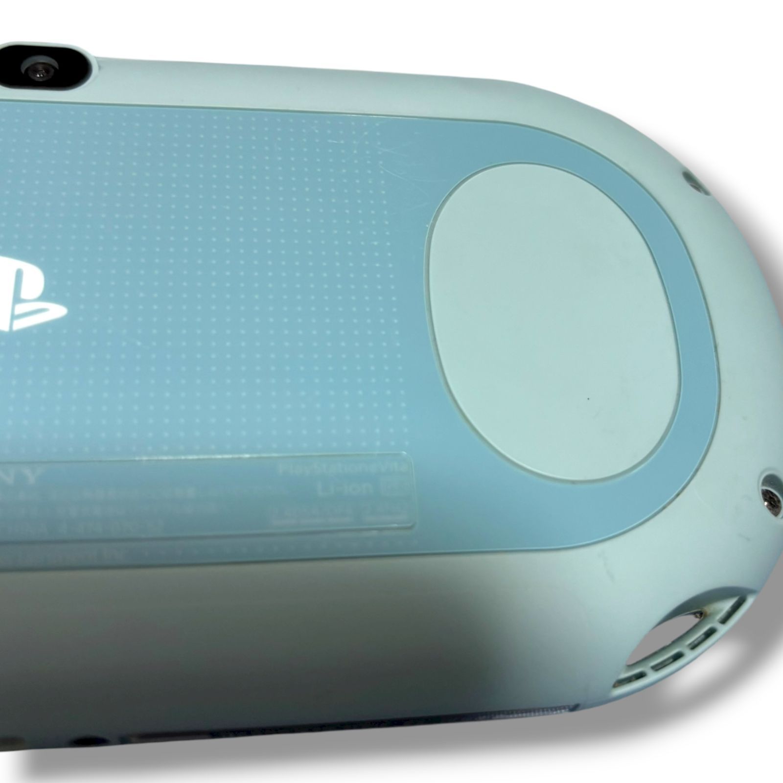  管理番号2875 PlayStation Vita Wi Fiモデル ライトブルー ホワイト PCH メーカー 本体 PS Vita(ヴィータ)