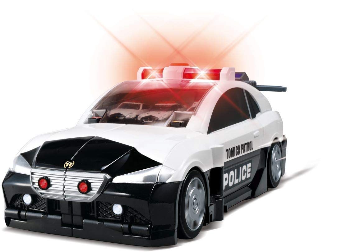 【数量限定】タカラトミー(TAKARA TOMY) 『 トミカ ビッグに変形! デカパトロールカー 』 ミニカー 車 おもちゃ 男女子両用 3歳以上 玩具安全基準合格 STマーク認証 TOMICA