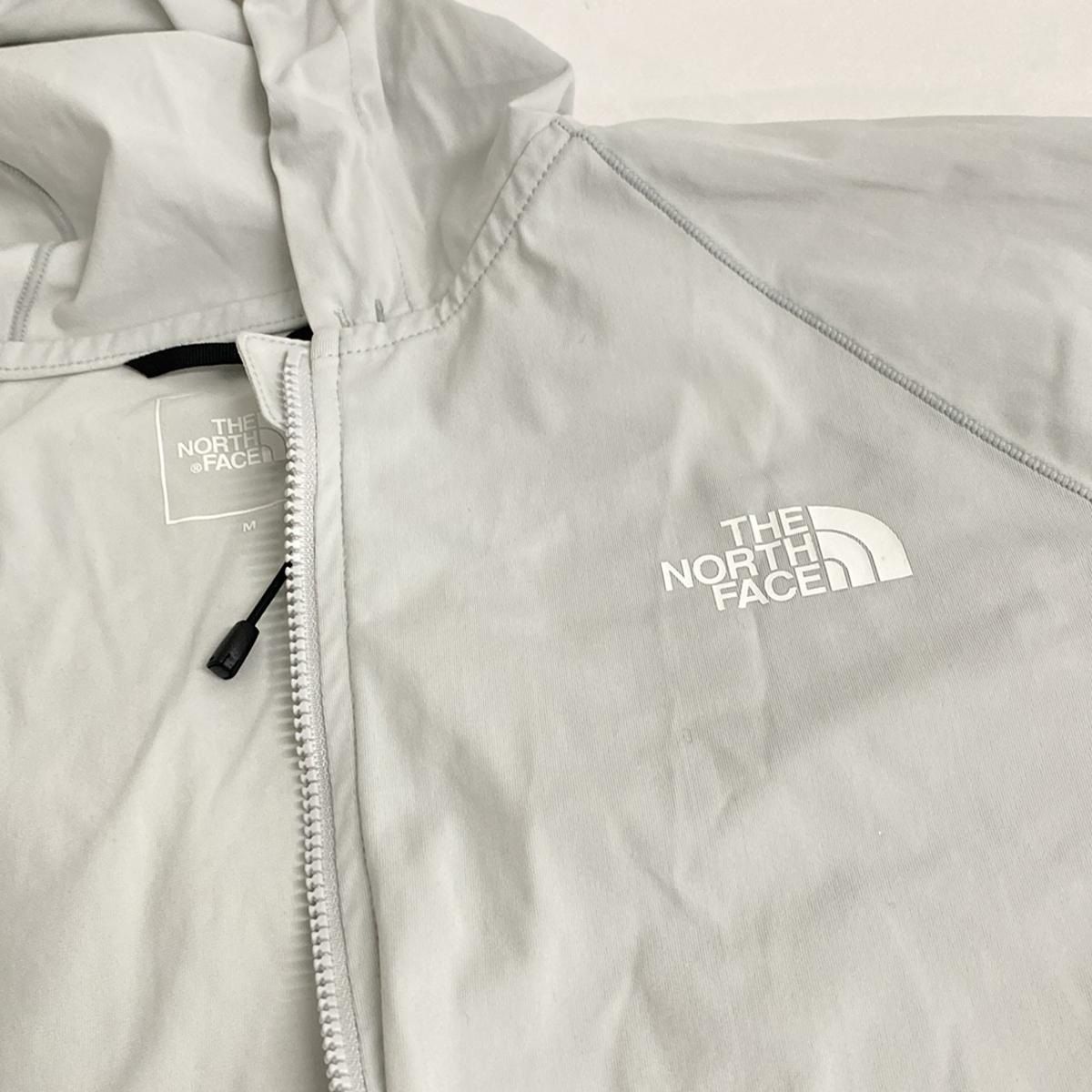 THE NORTH FACE(ノースフェイス) ブルゾン サイズM レディース美品 - ライトグレー 長袖/ジップアップ/春/秋 - メルカリ