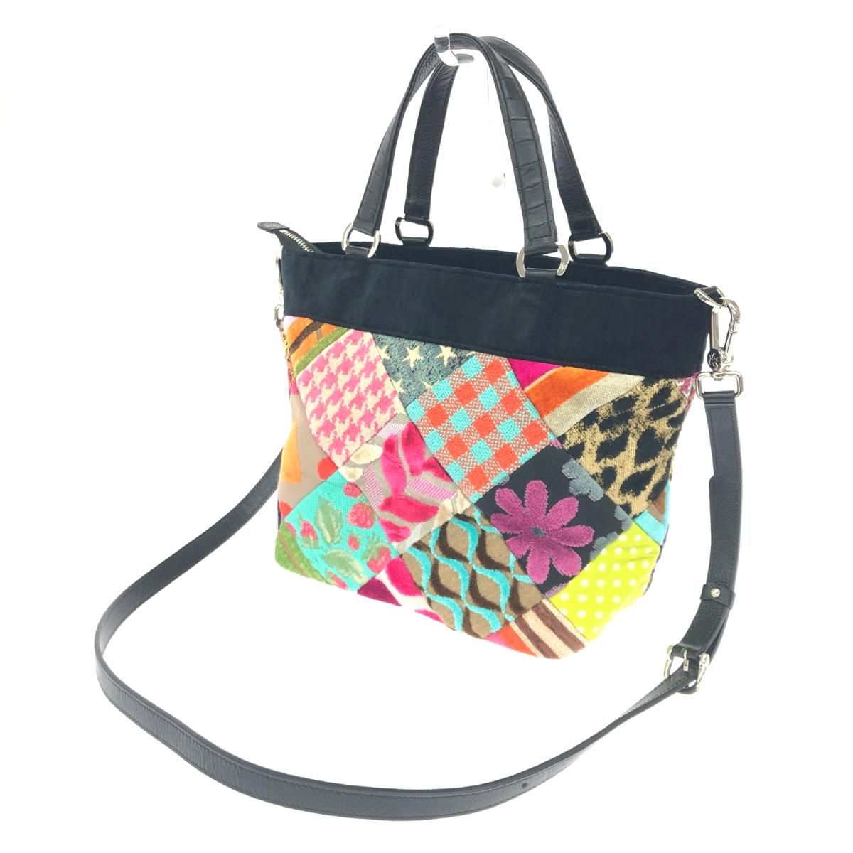 Think Bee シンクビー 2WAYバッグ パッチワーク/ゴブラン織り マルチ