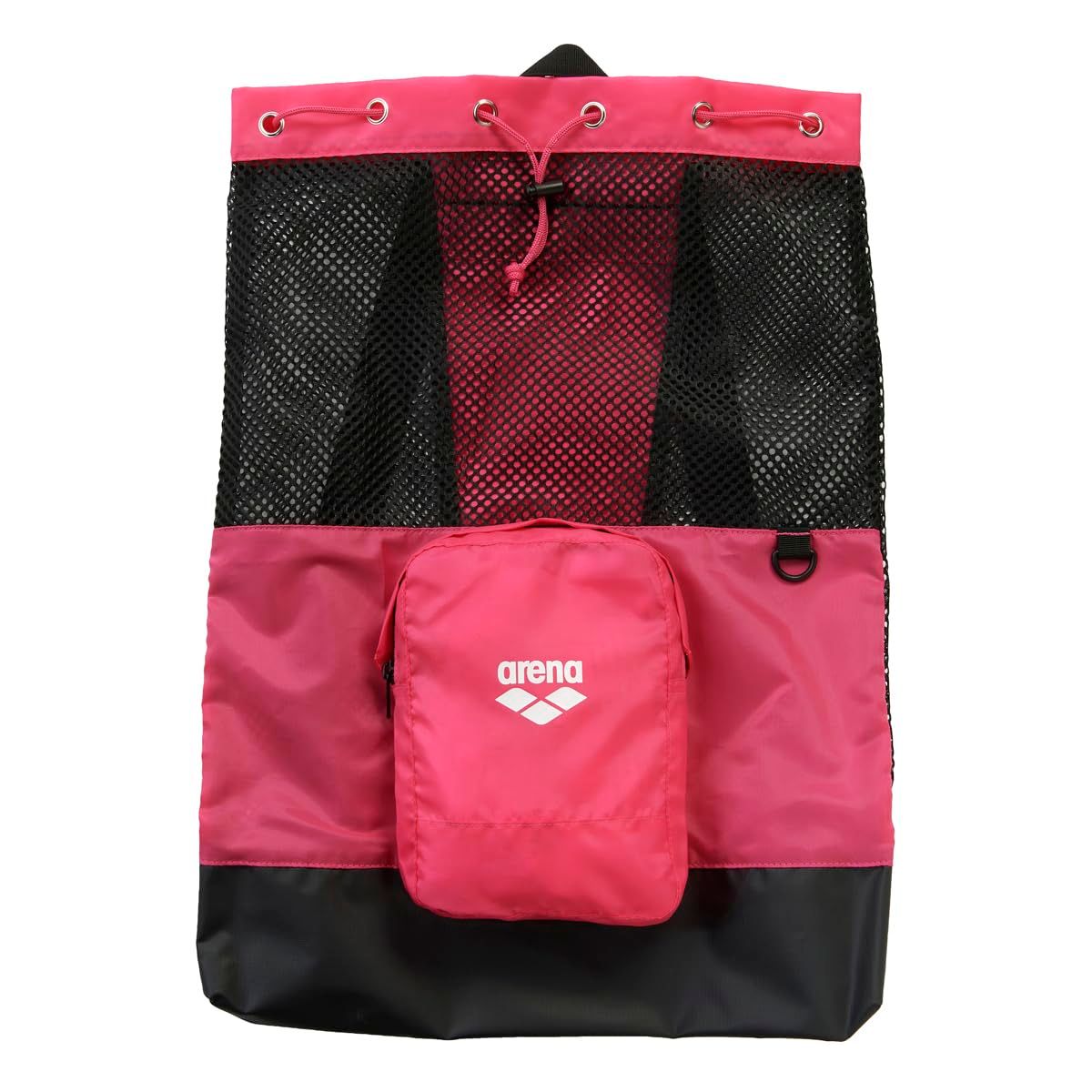 新品 arena(アリーナ) スイムバッグ ユニセックス メッシュバックパック 水泳 スイミング バッグ メッシュ素材 公式大会使用可 AS4FBP15U