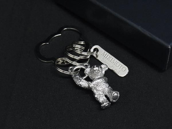 □新品同様□ MIKIMOTO ミキモト ロゴプレート くま クマ ベアー