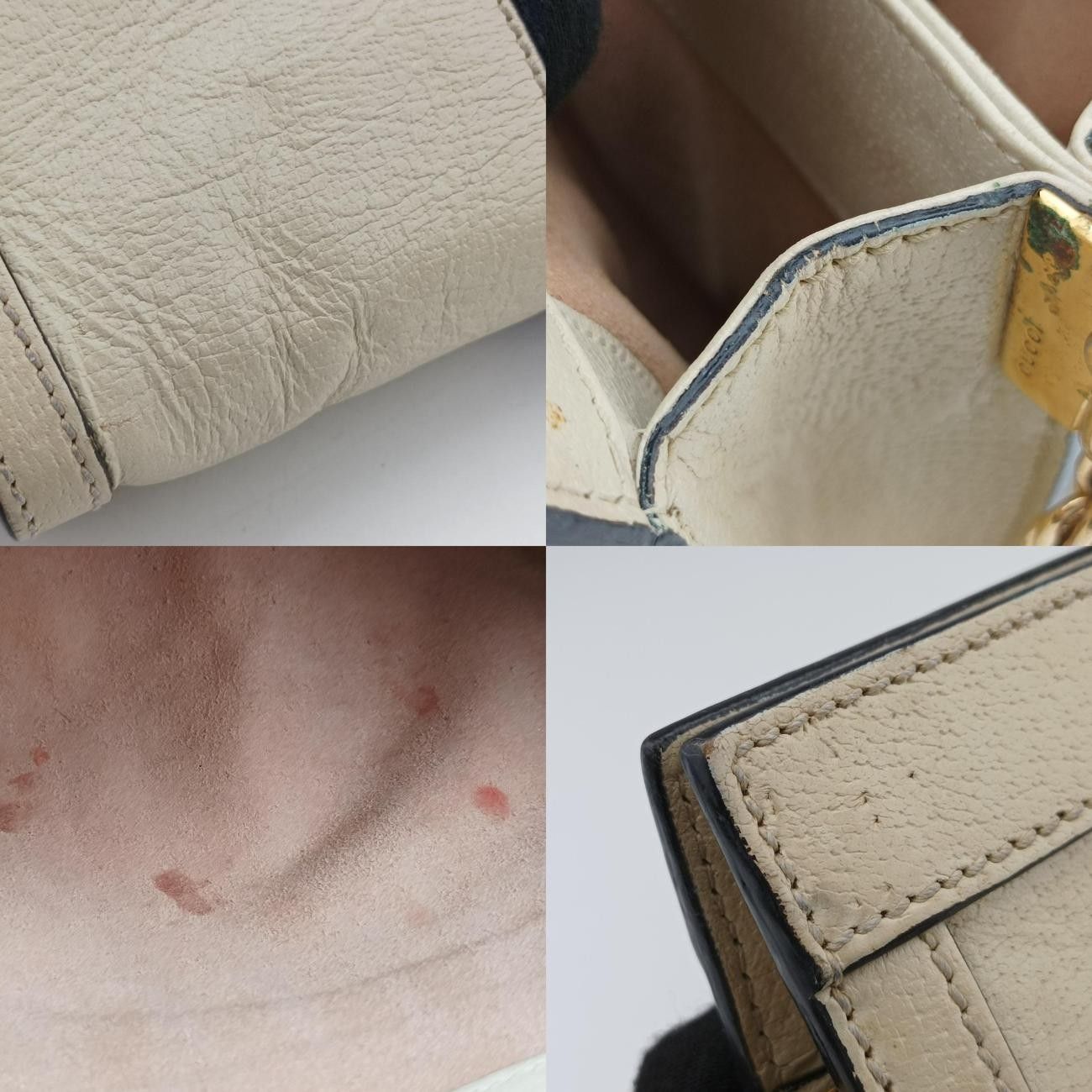 グッチGucciオフィディアホワイトレザー503877E029674993