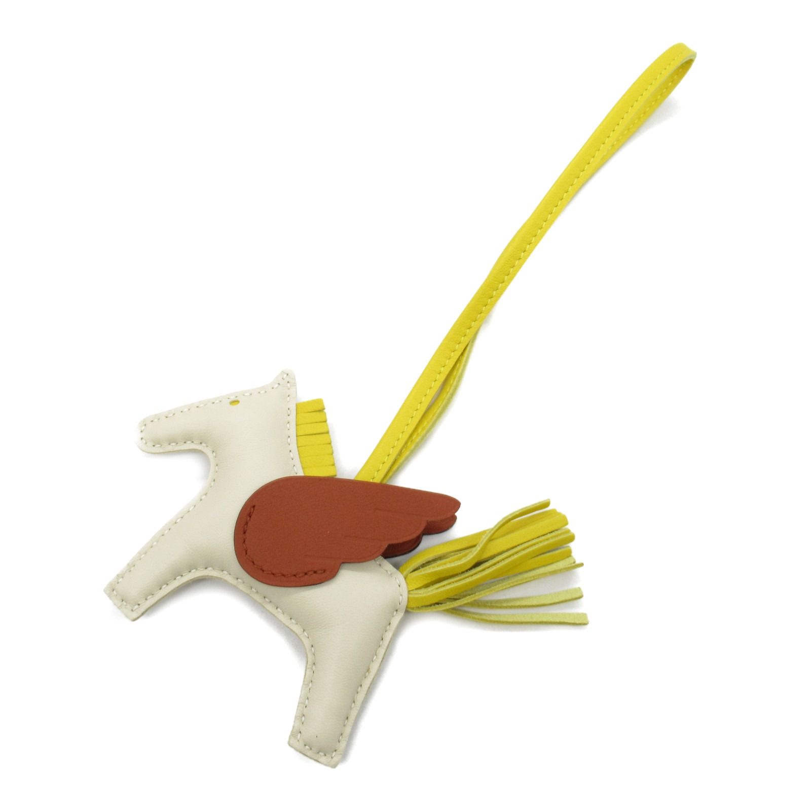 HERMES エルメス ロデオペガサスPM クレ/ジョーヌナプル