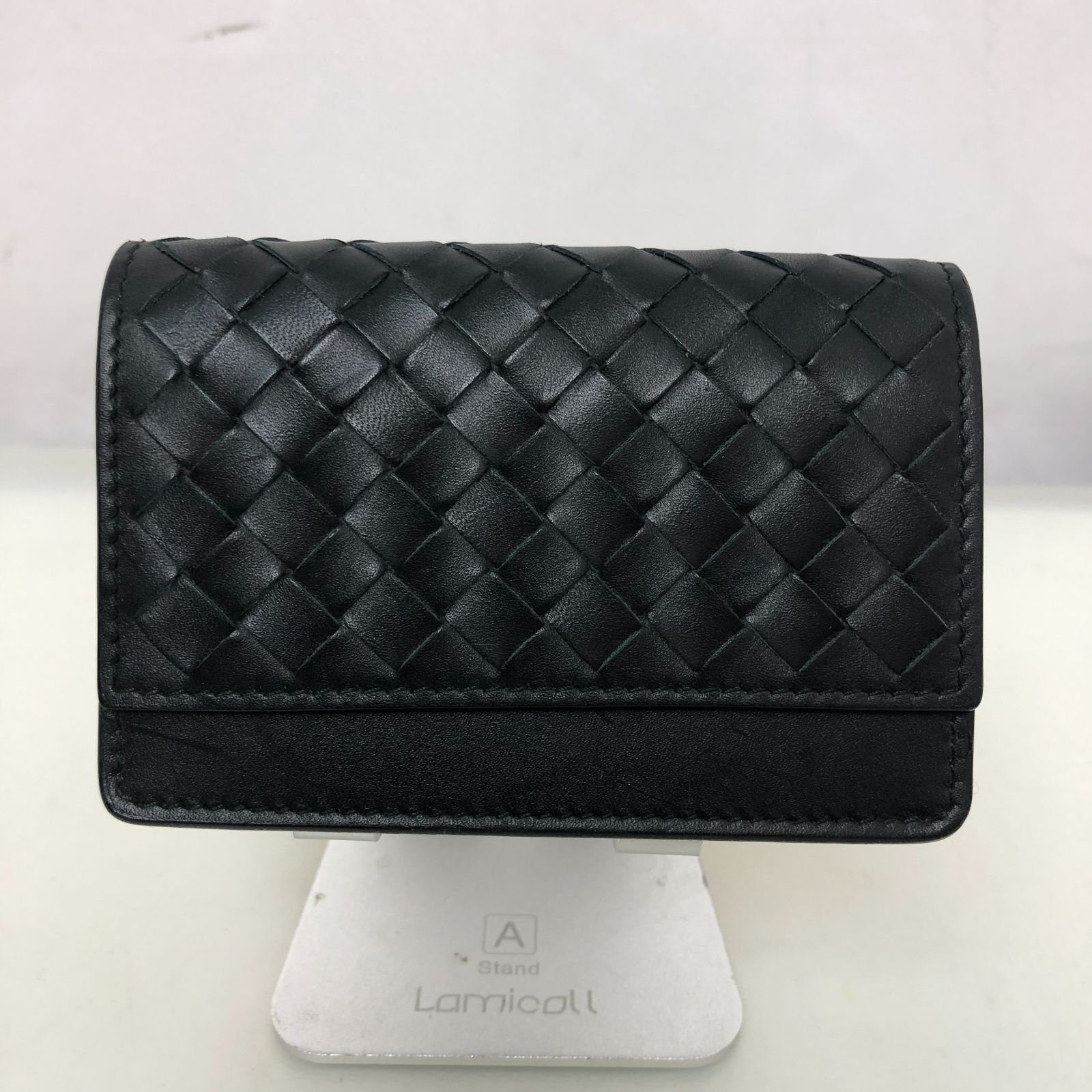 Bottega Veneta ボッテガヴェネタ 名刺入れ カードケース ブラック UWAW10-9249