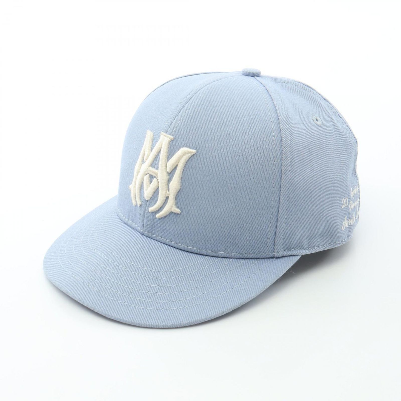 アミリ AMIRI キャップ MA ライトブルー キャンバス キャップ メンズ