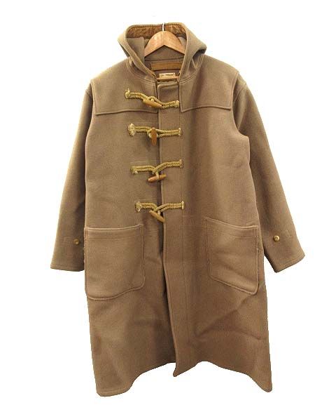 ヴィンテージ VINTAGE グレンオーバー GLENOVER ダッフルコート ウール ベージュ ブラウン系 M