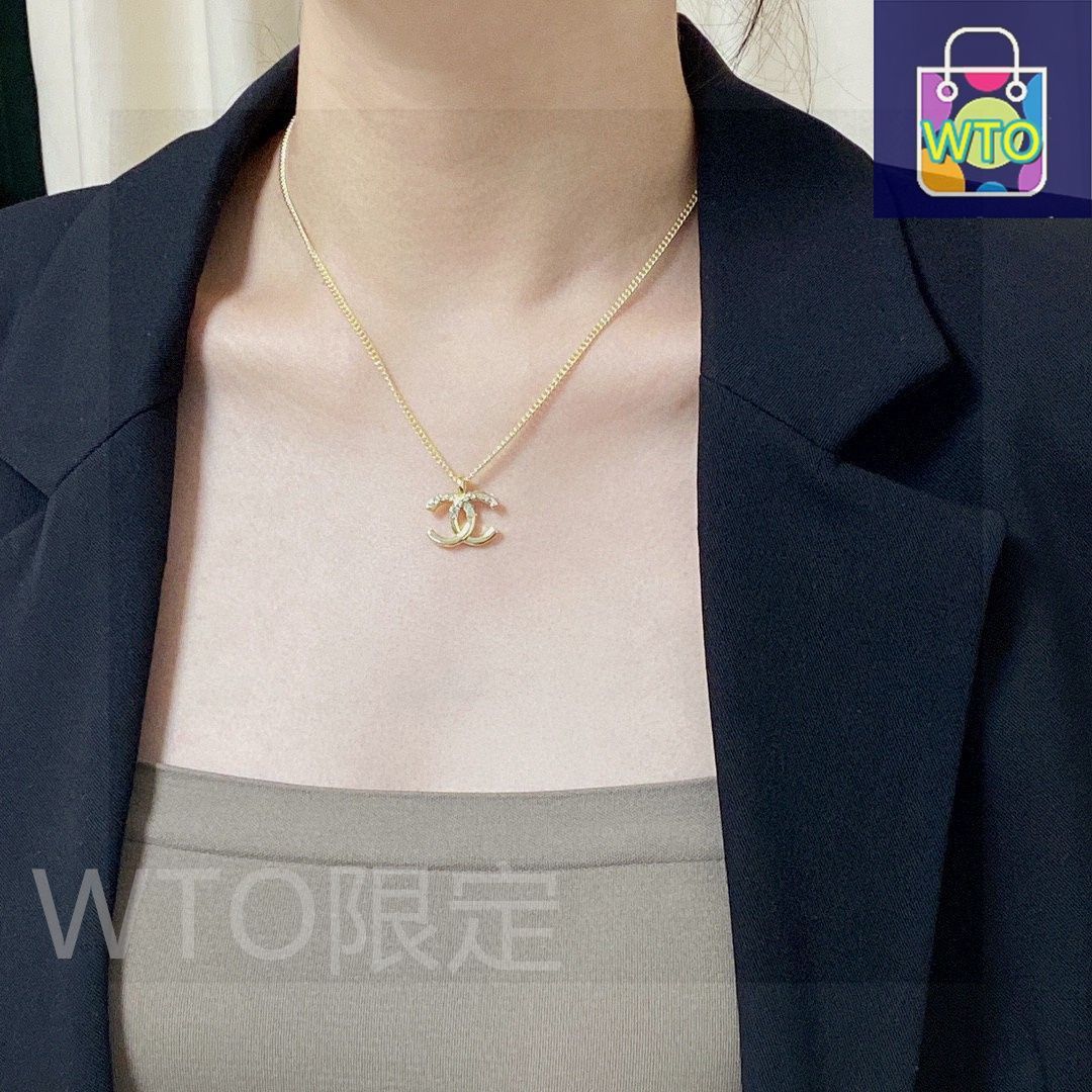 【豪華ダブルスター付き】CHANEL★ネックレス★数量限定・希少品 今日特価】CHANEL ダブル C サイン セミステレオ シンボル