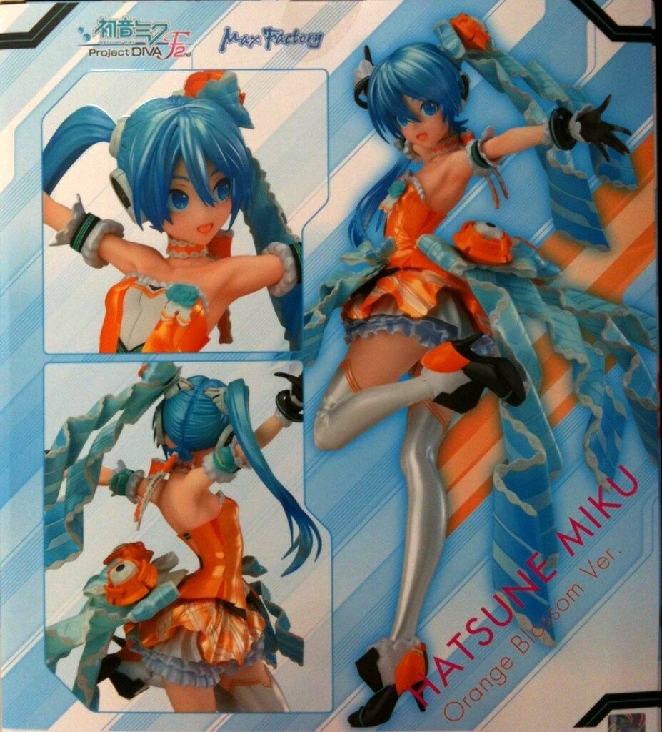 【新品•未開封品】初音ミク オレンジブロッサムVer. Hobby Search Blog - Hatsune Miku: Orange Blossom Ver. Review!