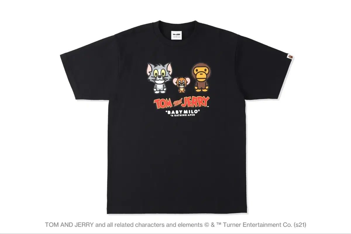 A BATHING APE アベイシングエイプ トムとジェリー コラボ 半袖 Tシャツ