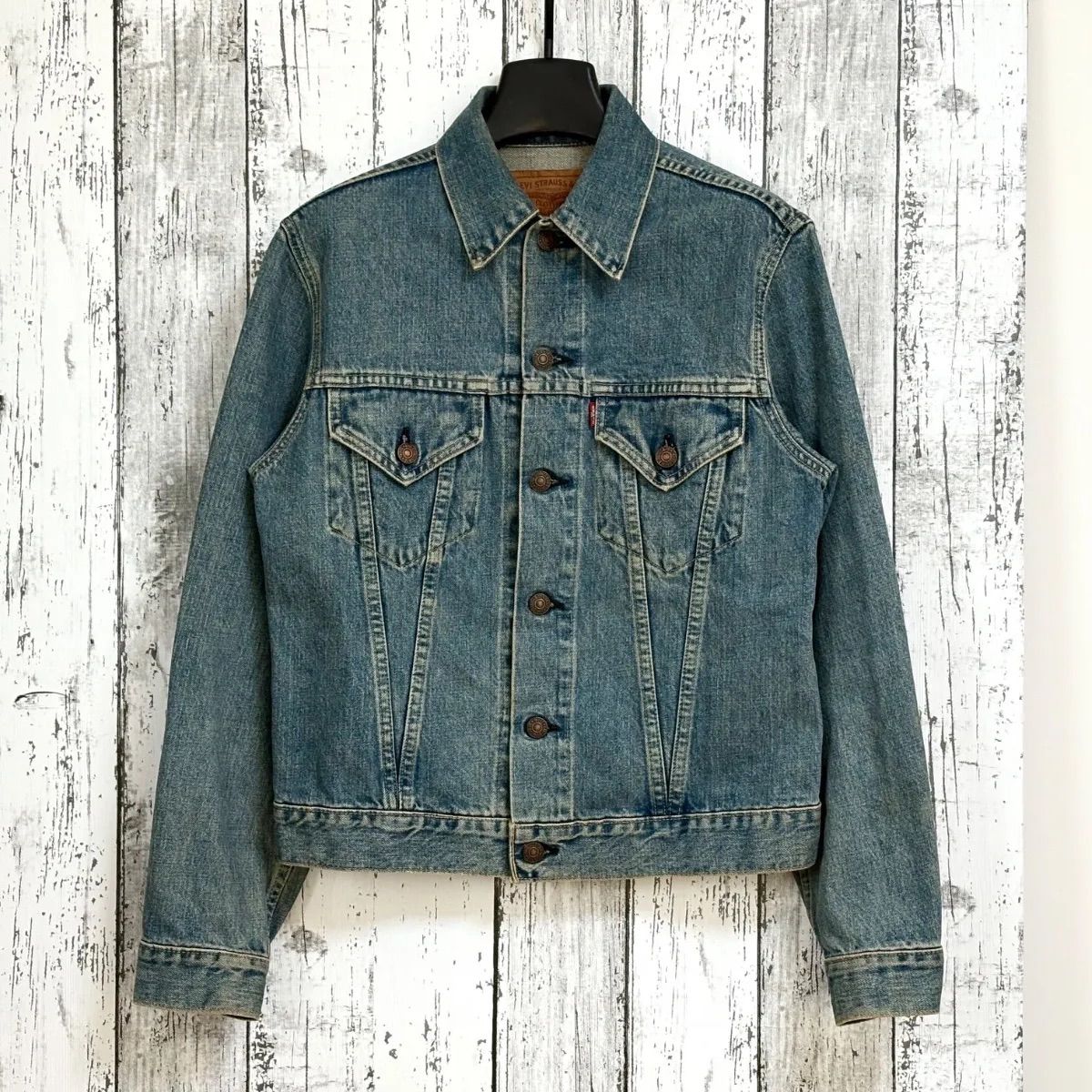 90s LEVI’S 71557 557XX リーバイス デニムジャケット 38 Levi's リーバイス 71557-02 日本製 557 3rd サード 90s 復刻
