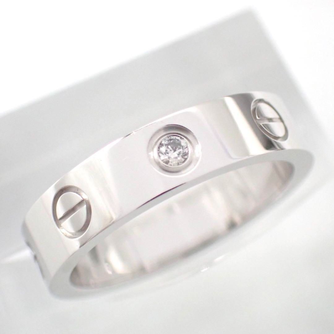 カルティエ 47 ミニラブ リング ダイヤ 1P 750 WG K18 3890 カルティエ 47 ミニラブ リング ダイヤ 1P 750 WG K18 3890 - メルカリ