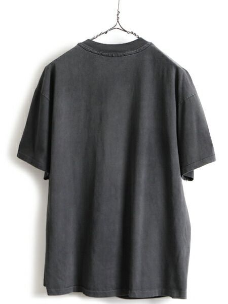 90s人気黒90s 人気 黒 ■ NHL オフィシャル ペンギンズ プリント 半袖 Tシャツ
