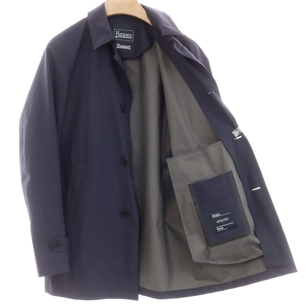 中古】ヘルノ Herno Laminor GORE-TEX ポリエステル ステンカラー