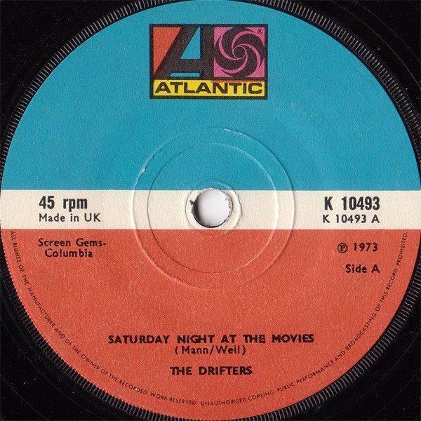 英7” Drifters At The Club AT4019 Atlantic プロモ /00080 英7” Drifters At The Club AT4019 Atlantic プロモ /00080 The
