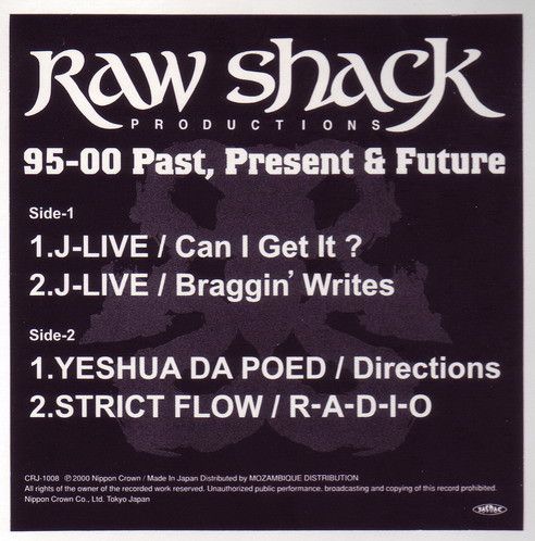 12” Various 95-00 Past, Present & Future CRJ1008 Raw Shack