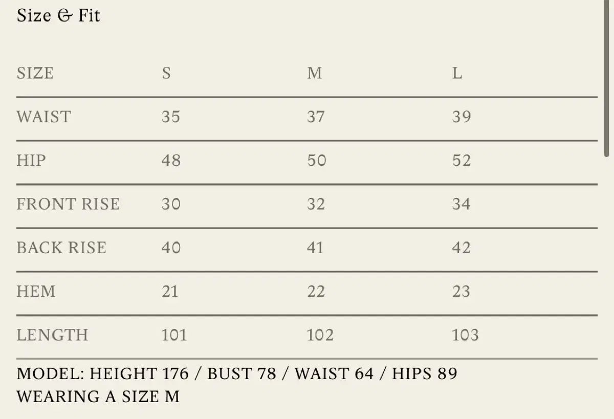 ナッシングリトゥン リー コットンパンツ ブルー M