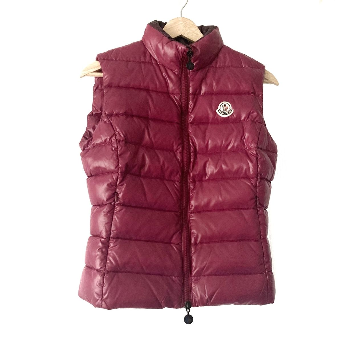 MONCLER(モンクレール) ダウンベスト サイズ0 XS レディース GHANY ...