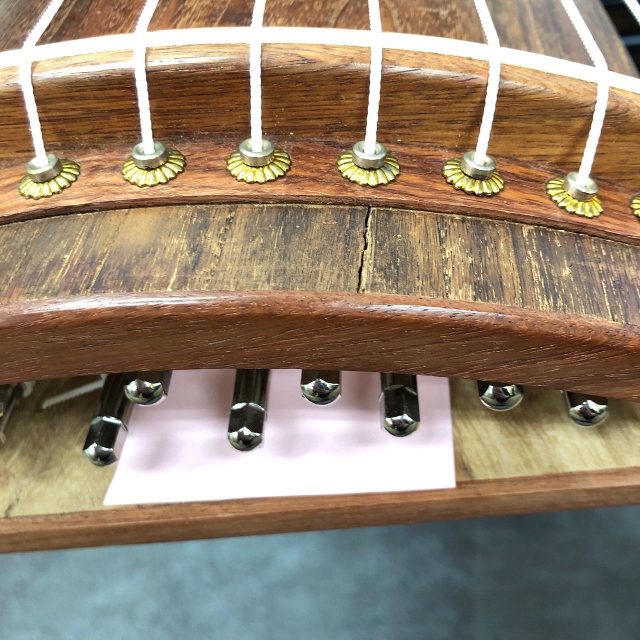 短箏 4尺琴 13弦 128cm ソフトケースつき 4尺ペグ箏 琴 和楽器 【送料