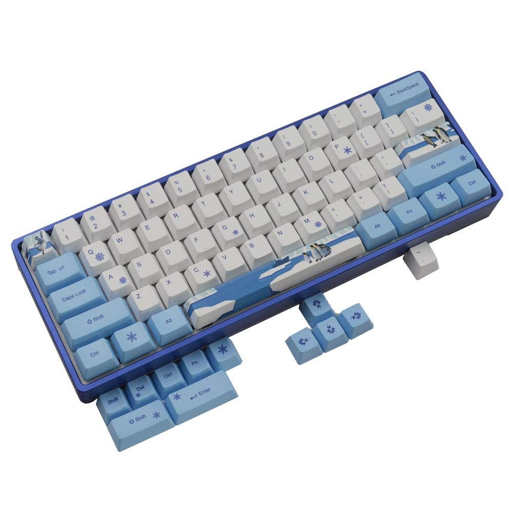 GMMK PRO　Holy Panda　キーキャップ　木製パームレスト　セット K2_Q1_OEM_Retro_Keycap_Set_gra