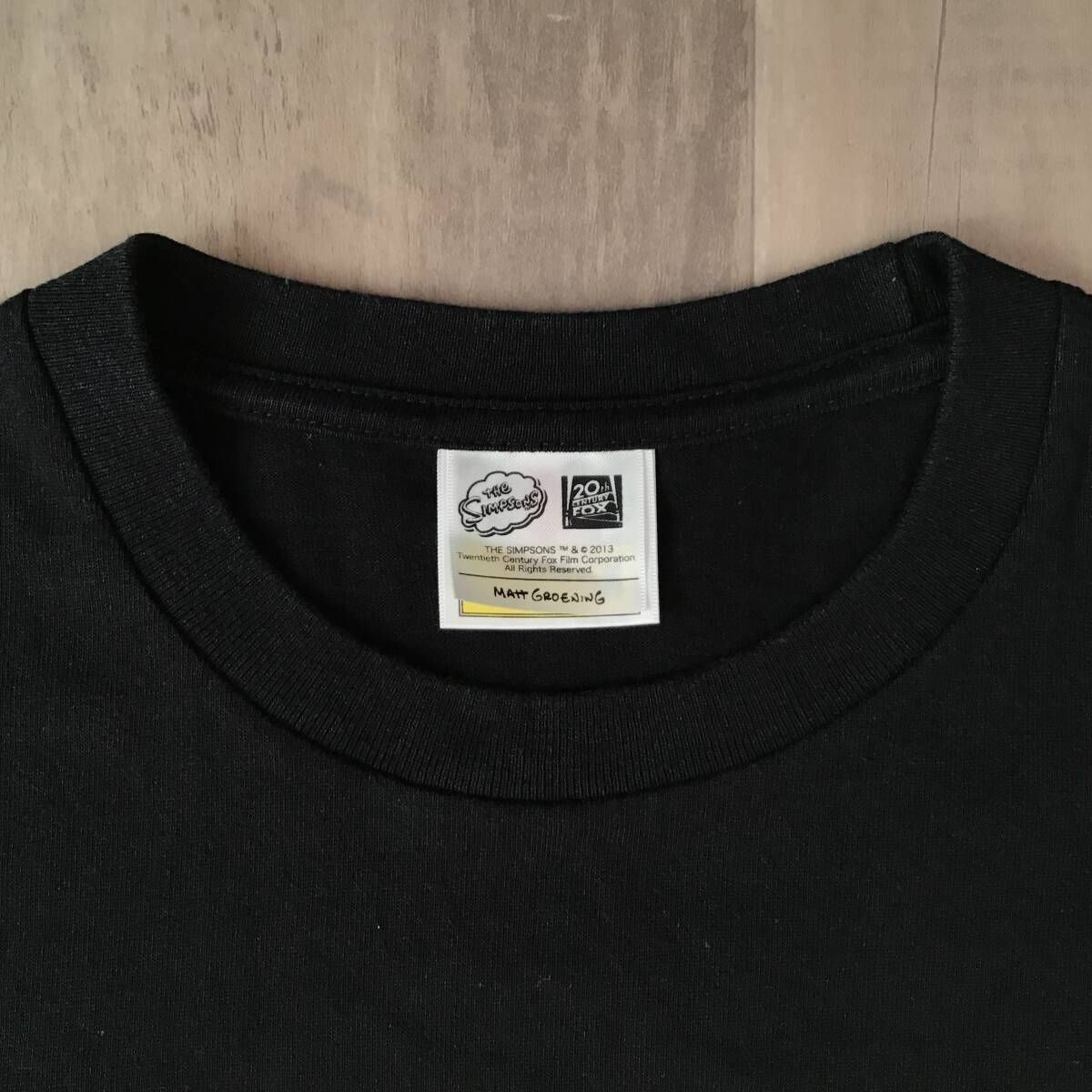 THE SIMPSONS × BAPE BABY MILO Tシャツ Mサイズ a bathing ape