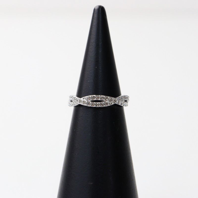 美品 スワロフスキー SWAROVSKI Infinityリング 52 10号