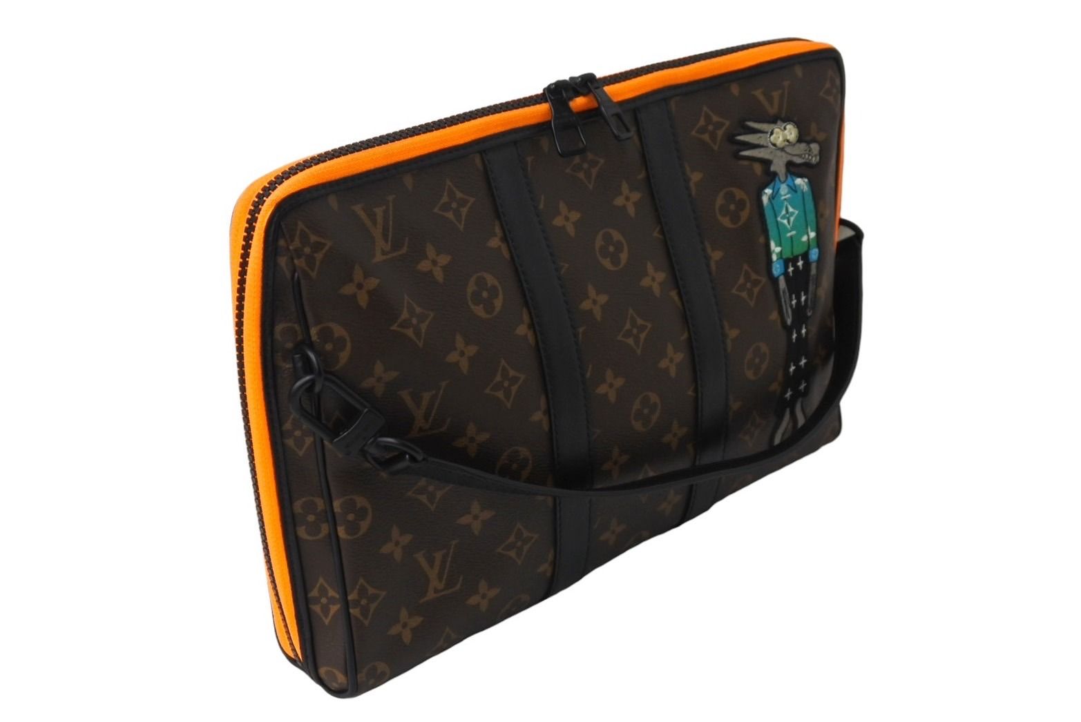 LOUIS VUITTON ルイヴィトン LVフレンズ キーポルポーチ ハンドバッグ M80130 肩掛け ブラウン 美品 中古 4c067162 -  メルカリ