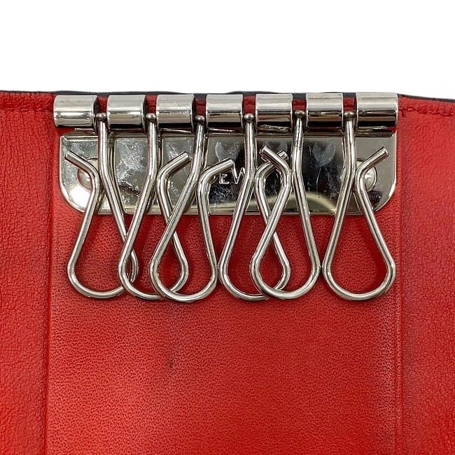 【美品】LOEWE ロエベ キーケース リピートアナグラム 6連 楽天市場】LOEWE ロエベ REPEAT KEY CASE キーケース リピート 6