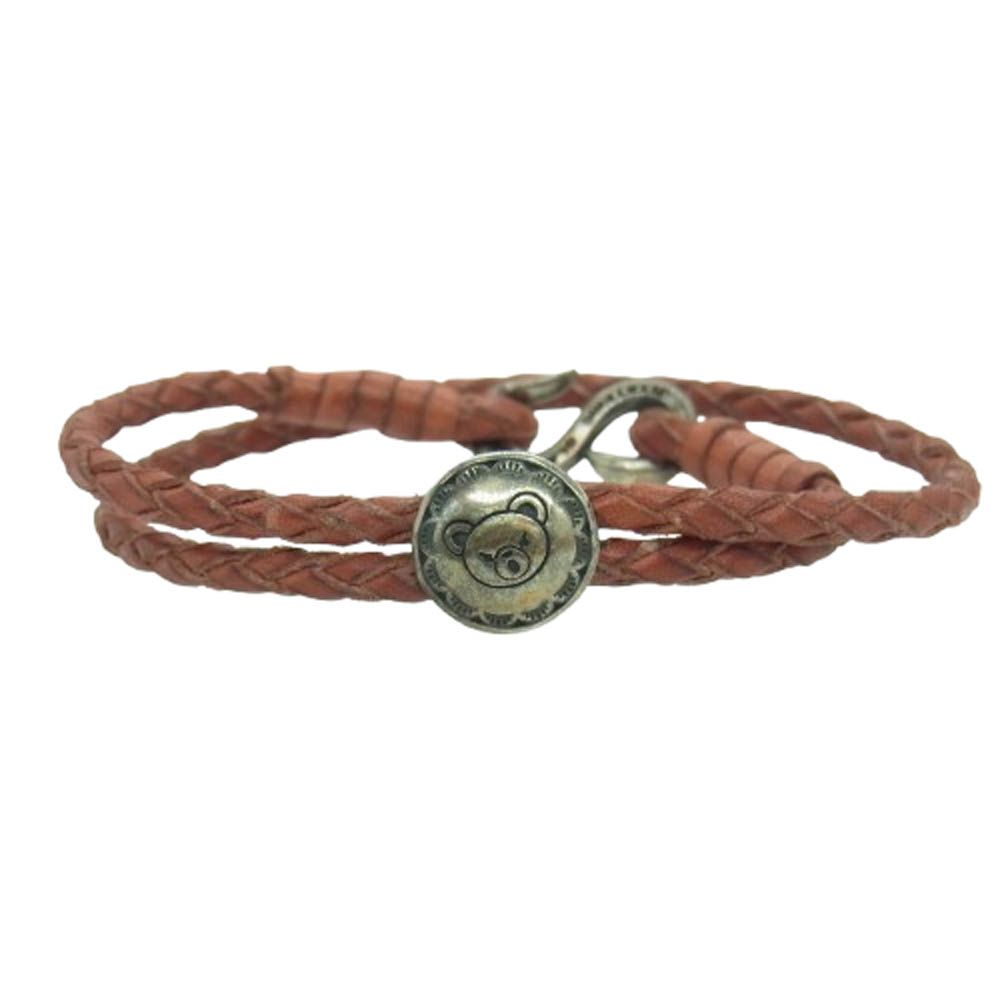 HYSTERIC GLAMOUR ヒステリックグラマー LEATHER BRAID BEAR ベア 