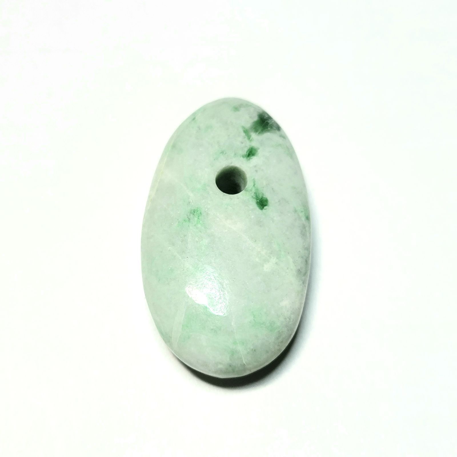 糸魚川翡翠:大珠 ms-HB0007 【専用】コン沢翡翠の珠 3珠 その1