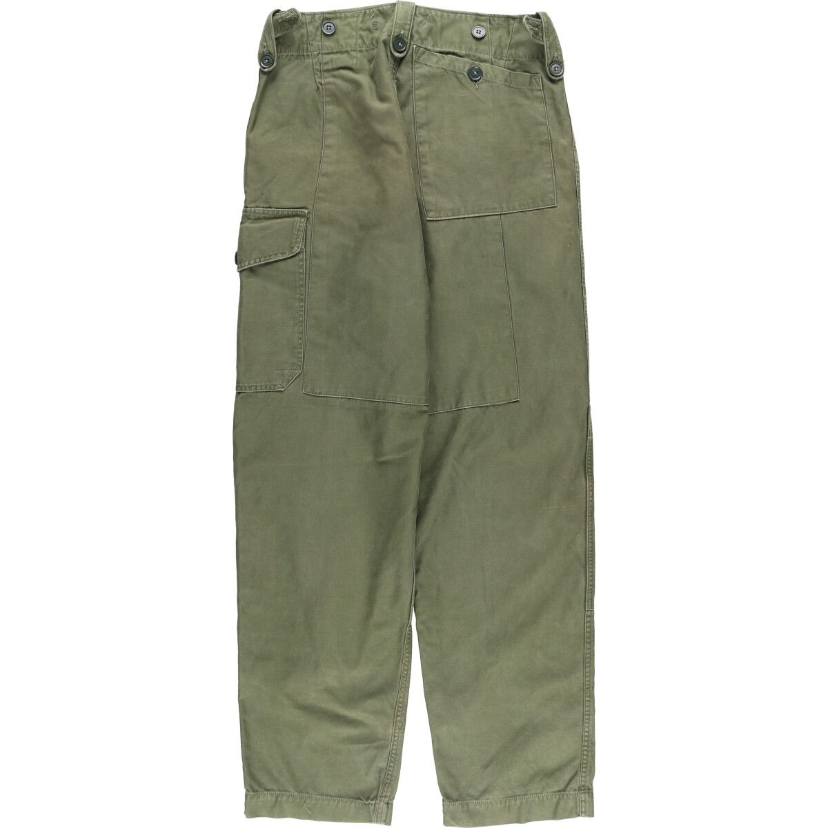 古着 60年代 イギリス軍 ミリタリー コンバットパンツ 4 メンズw30相当 ヴィンテージ eaa582010