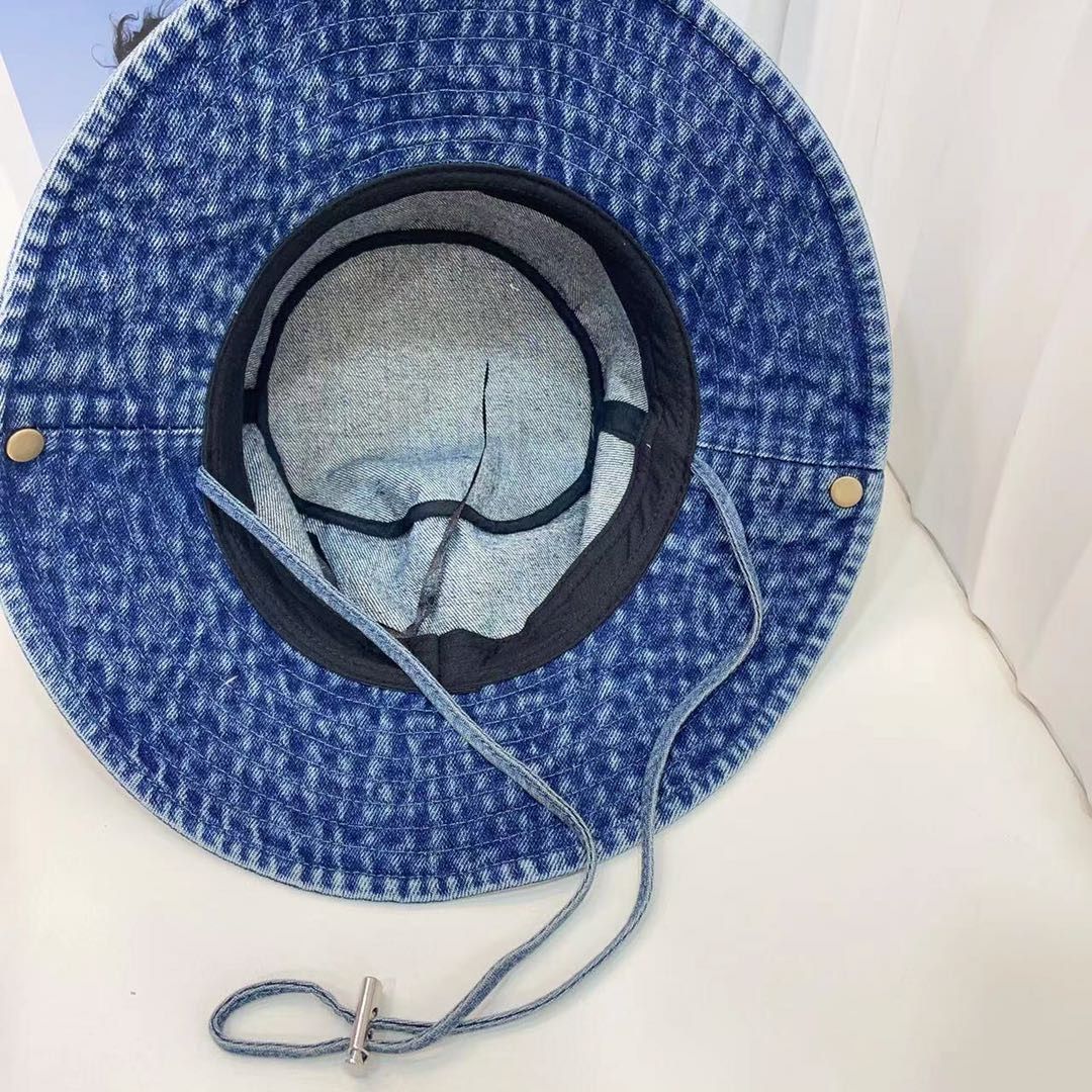 BALENCIAGA バレンシアガ ハット デニムブルー