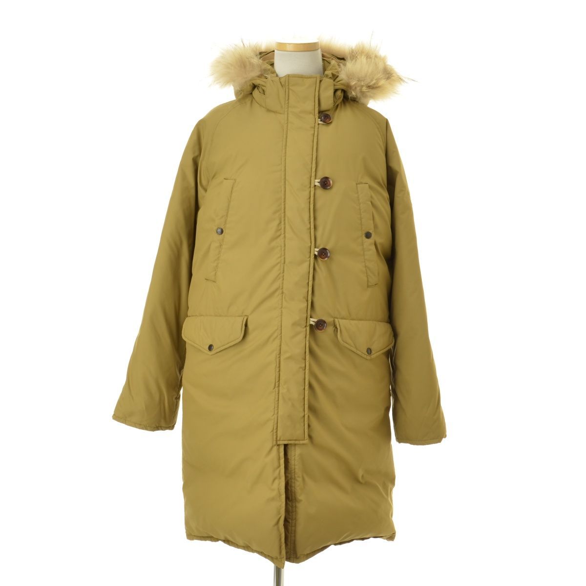 AIGLE】N-3B MODS LONG DOWN COAT ファーフード付き モッズ ミリタリー ...