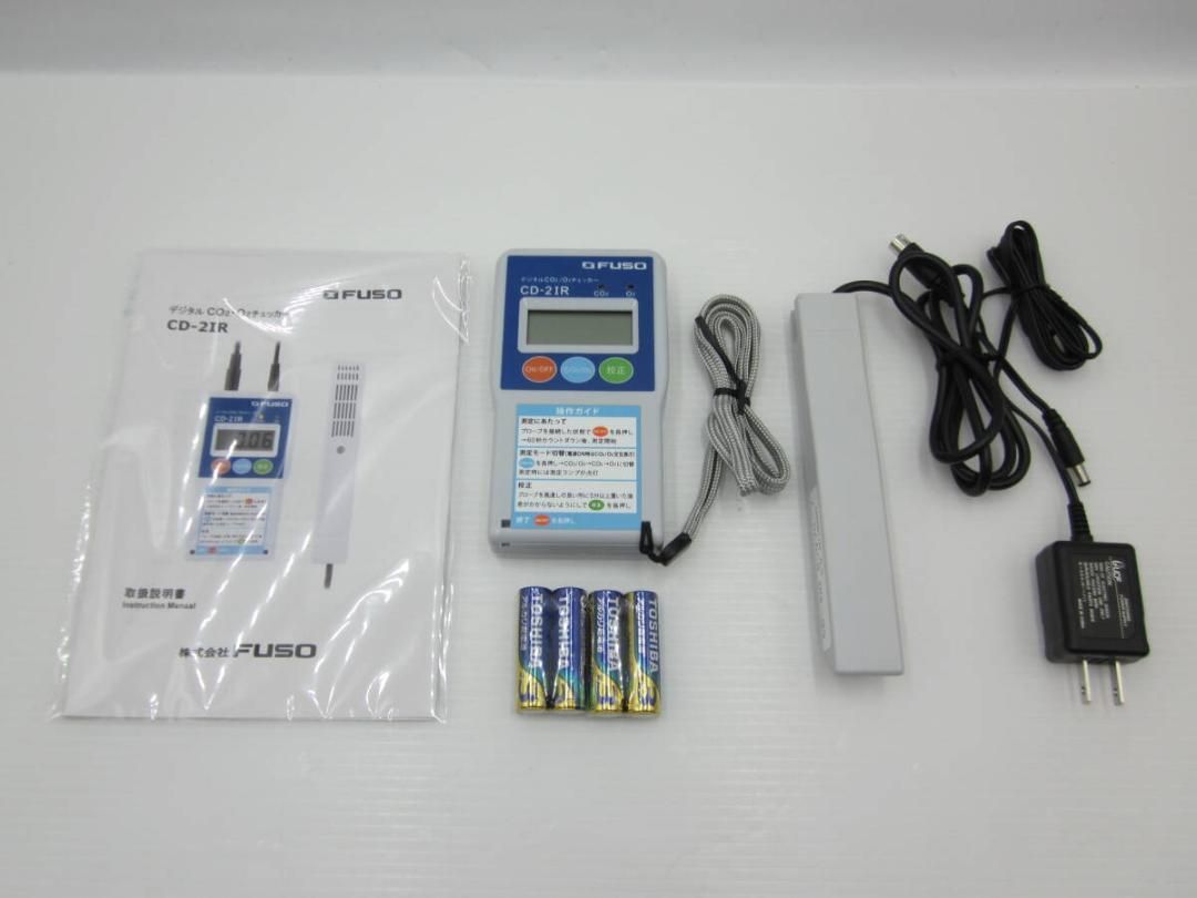 領収書発行可 ＦＵＳＯ ＣＯ２ Ｏ２チェッカー ＣＤ－２ＩＲ