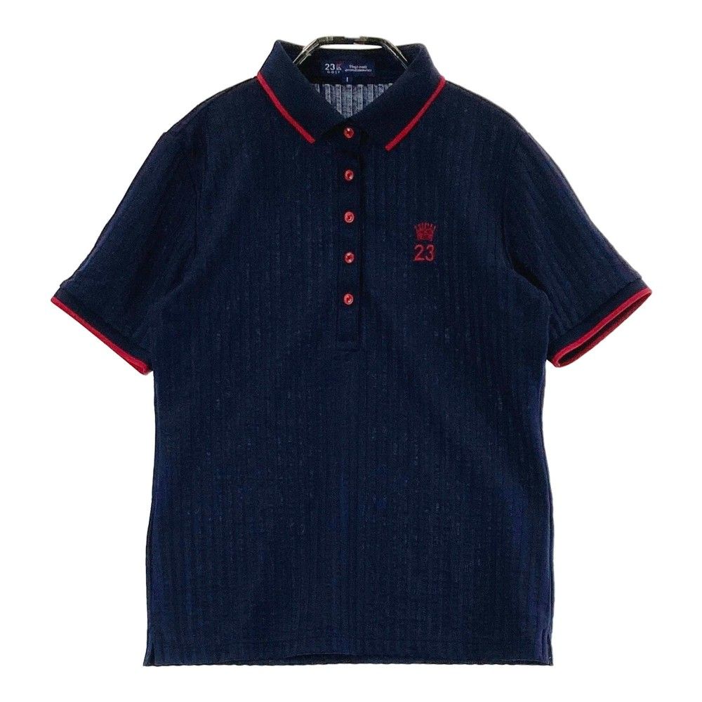 サイズ：3L 23区GOLF ニジュウサンクゴルフ モックネック半袖T