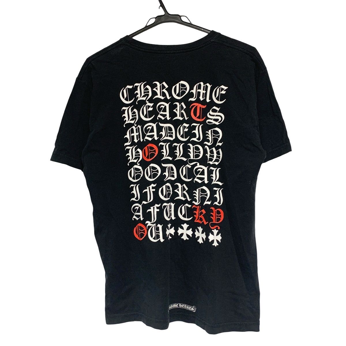 Chrome Hearts - クロムハーツ バックロゴプリントTシャツ メンズ Lの 