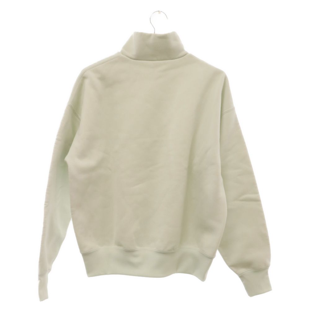 AURALEE (オーラリー) BAGGY POLYESTER SWEAT HALF ZIP バギー 