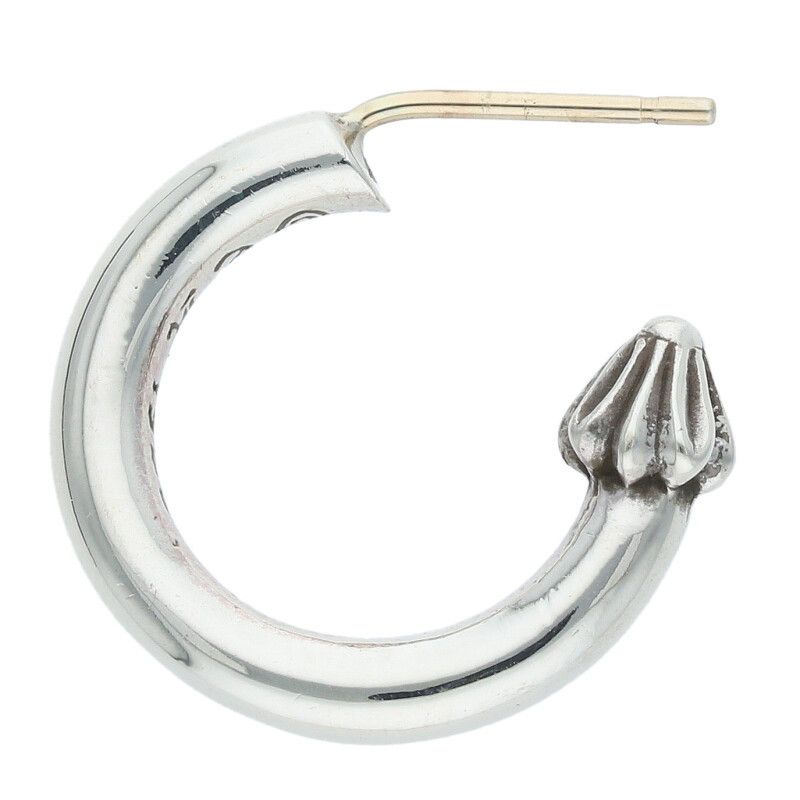 PLAIN|プレーンフープ シルバーピアス