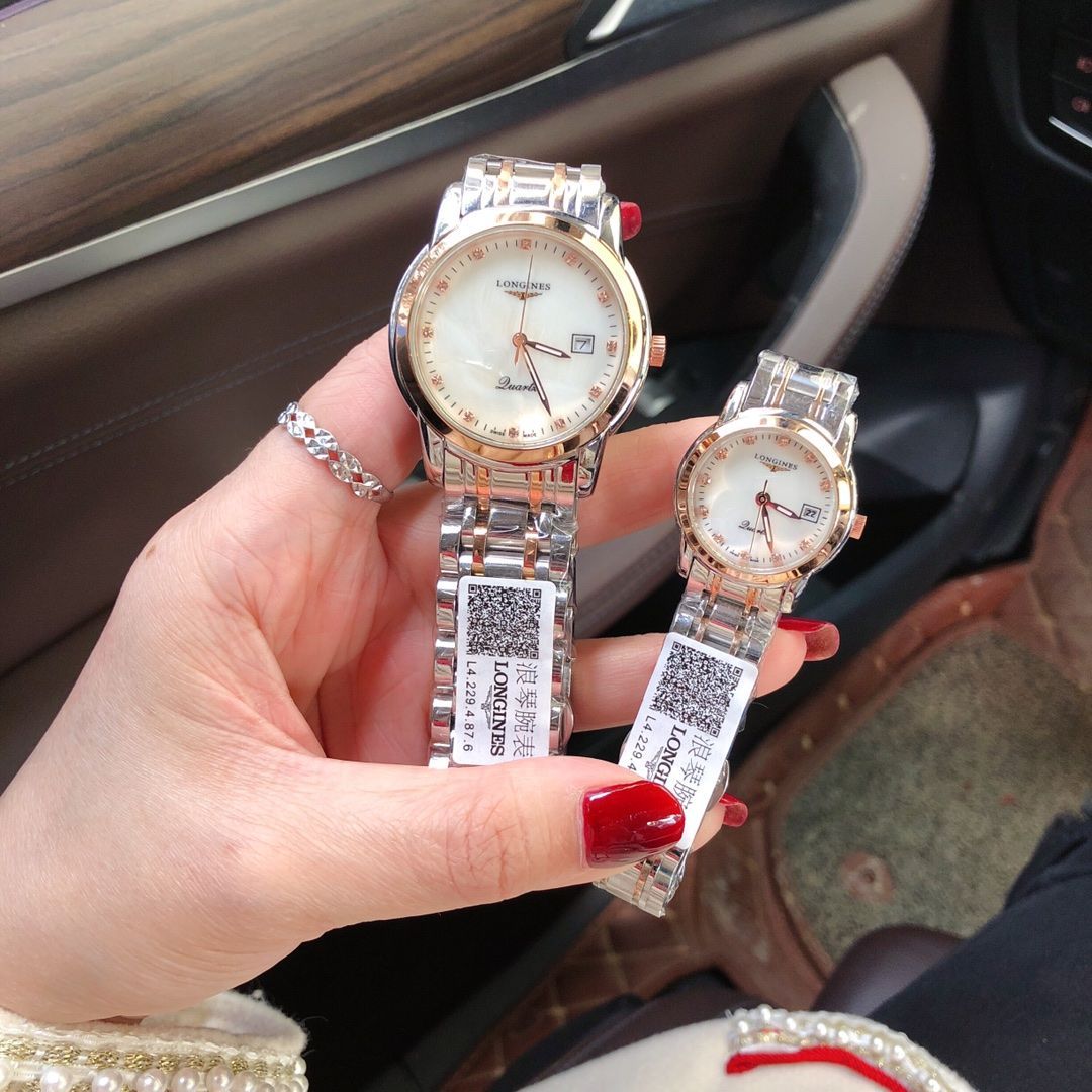 今日 Longines ロンジン ソイミエ シリーズ クラシック カップルウォッチ