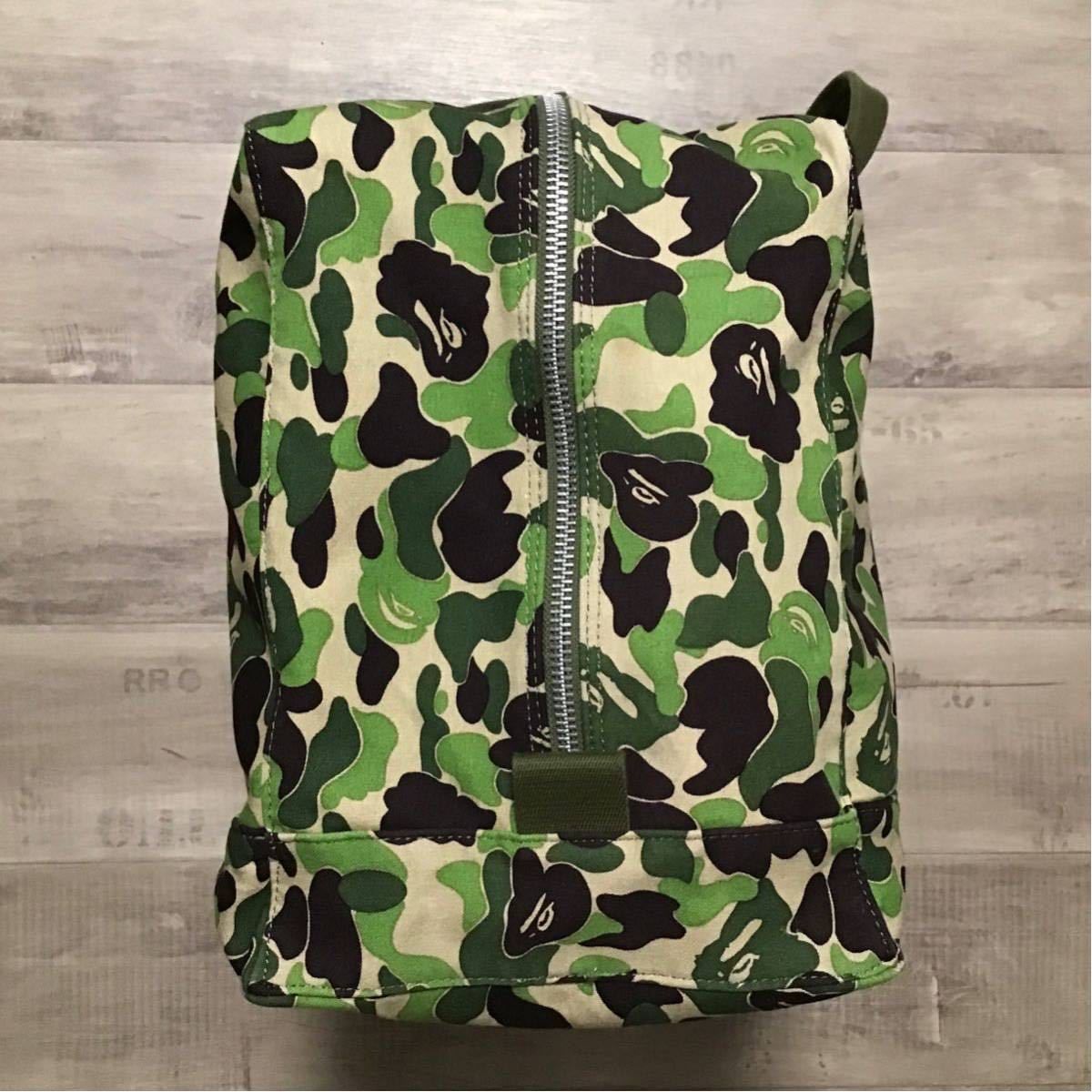 BAPE APE エイプ×PORTER 初期 ABCカモ 迷彩 ボストンバッグ - ボストン