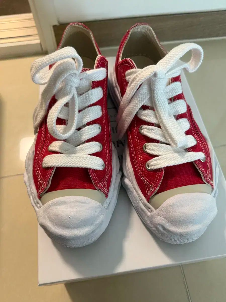 Maison MIHARA YASUHIRO メゾンミハラヤスヒロ Maison MIHARA YASUHIRO メゾンミハラヤスヒロ ハンク レッド 41