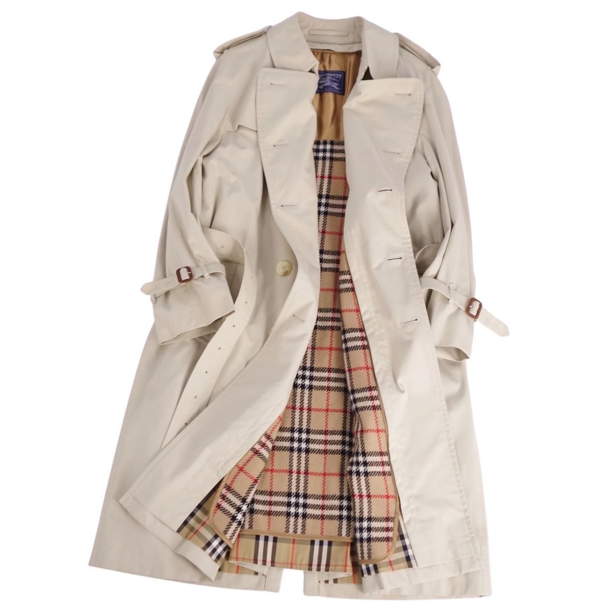 【VINTAGE】 BURBERRYS ENGLAND製 ライナー付き VINTAGE】 BURBERRYS ENGLAND製 ライナー付き Burberry's 英国製